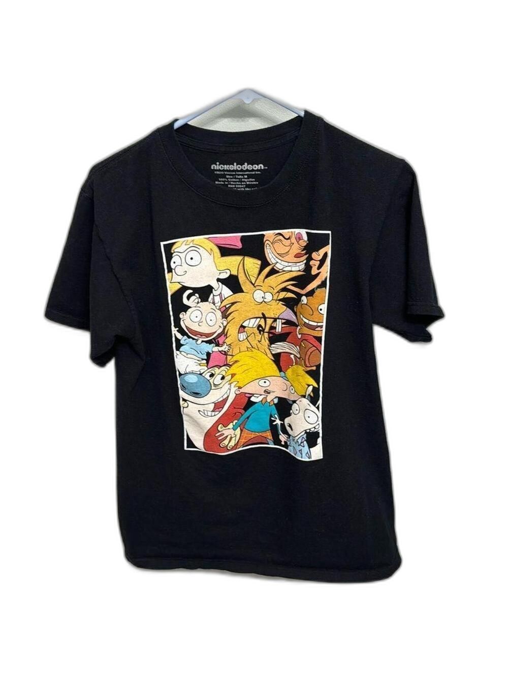 Nickelodeon Men's Black Tshirt